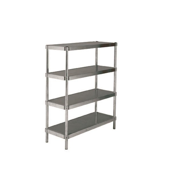 Daphnes Dinnette N186060-4 Complete 4 Tier Shelving Units, 60 x 18 x 60 in. DA2638067